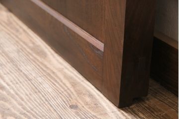 明治期の蔵戸をリペア&カスタム!可動部の調整。木部の補修。格子裏に強化ガラスを組み入れ。(玄関戸、引き戸、建具)