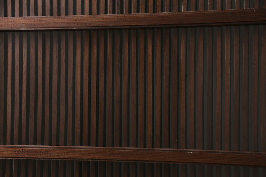 明治期の蔵戸をリペア&カスタム!可動部の調整。木部の補修。格子裏に強化ガラスを組み入れ。(玄関戸、引き戸、建具)