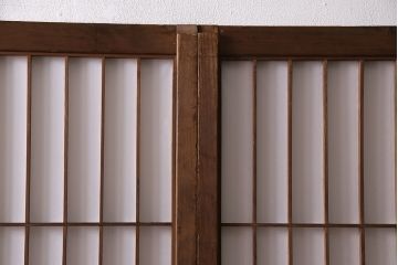 障子戸4枚をリペア&カスタム!障子をプラスチック障子に張り替え。(引き戸、建具)