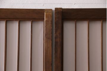 障子戸4枚をリペア&カスタム!障子をプラスチック障子に張り替え。(引き戸、建具)