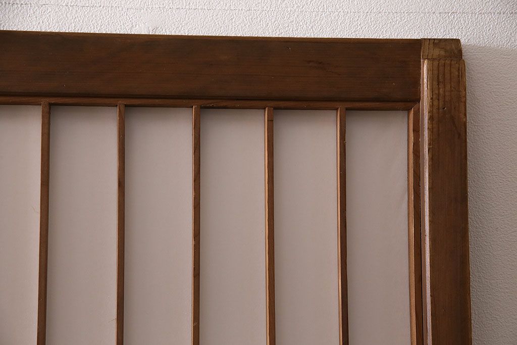 障子戸4枚をリペア&カスタム!障子をプラスチック障子に張り替え。(引き戸、建具)