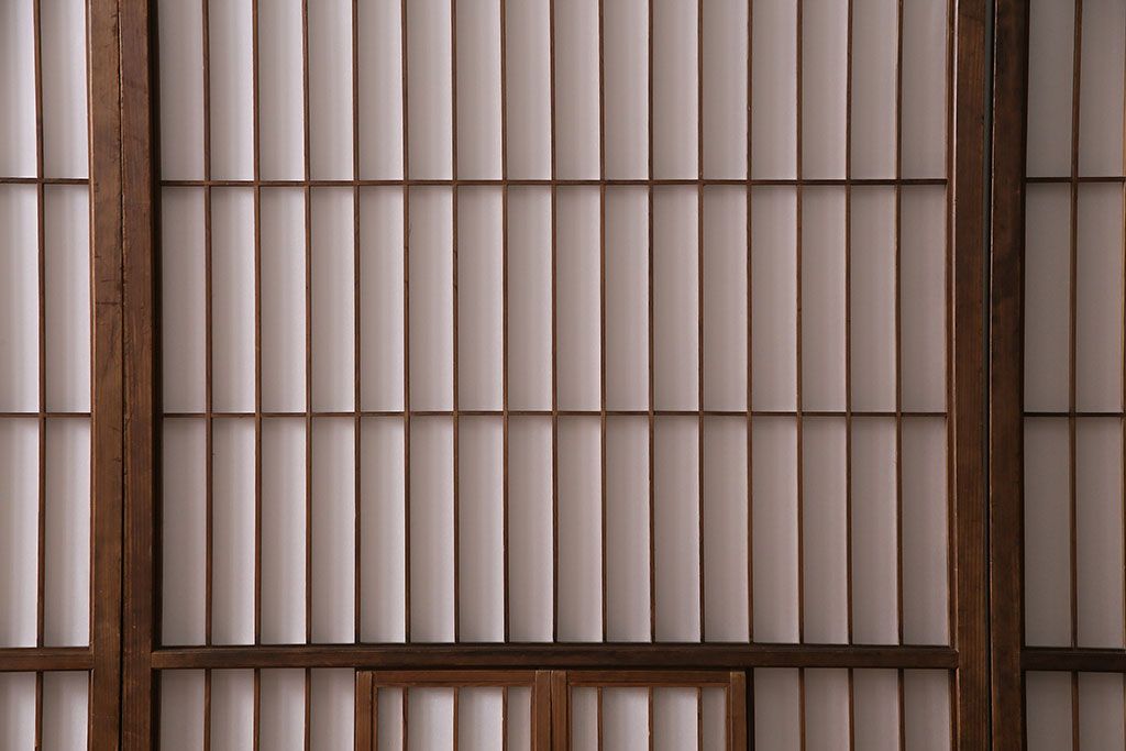 障子戸4枚をリペア&カスタム!障子をプラスチック障子に張り替え。(引き戸、建具)