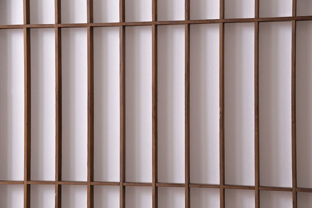 障子戸4枚をリペア&カスタム!障子をプラスチック障子に張り替え。(引き戸、建具)