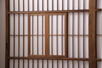 障子戸4枚をリペア&カスタム!障子をプラスチック障子に張り替え。(引き戸、建具)