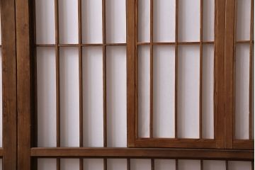 障子戸4枚をリペア&カスタム!障子をプラスチック障子に張り替え。(引き戸、建具)