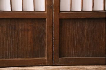 障子戸4枚をリペア&カスタム!障子をプラスチック障子に張り替え。(引き戸、建具)