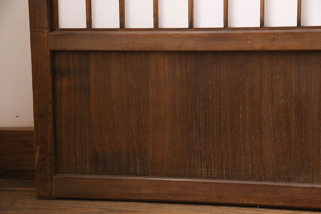 障子戸4枚をリペア&カスタム!障子をプラスチック障子に張り替え。(引き戸、建具)