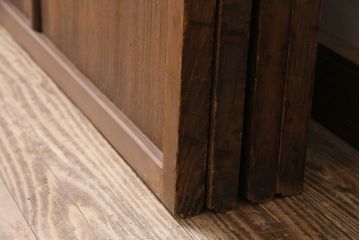 障子戸4枚をリペア&カスタム!障子をプラスチック障子に張り替え。(引き戸、建具)