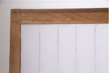 障子戸4枚をリペア&カスタム!障子をプラスチック障子に張り替え。(引き戸、建具)