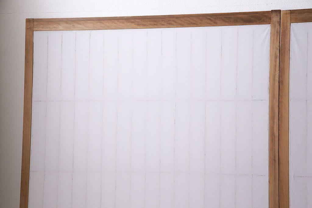 障子戸4枚をリペア&カスタム!障子をプラスチック障子に張り替え。(引き戸、建具)