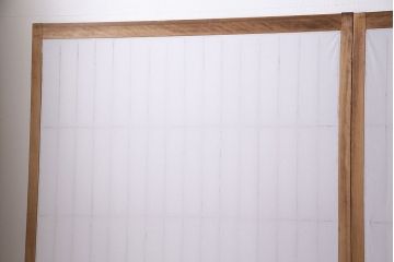 障子戸4枚をリペア&カスタム!障子をプラスチック障子に張り替え。(引き戸、建具)