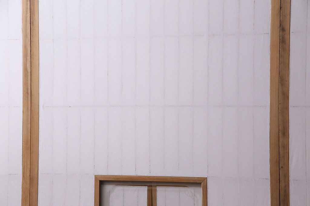 障子戸4枚をリペア&カスタム!障子をプラスチック障子に張り替え。(引き戸、建具)