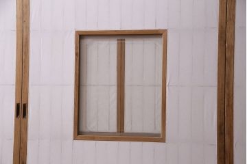 障子戸4枚をリペア&カスタム!障子をプラスチック障子に張り替え。(引き戸、建具)