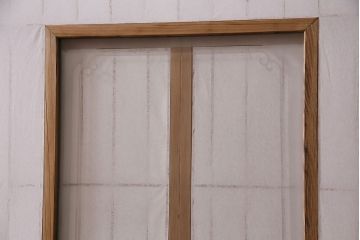 障子戸4枚をリペア&カスタム!障子をプラスチック障子に張り替え。(引き戸、建具)