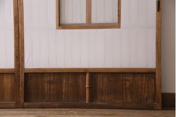 障子戸4枚をリペア&カスタム!障子をプラスチック障子に張り替え。(引き戸、建具)