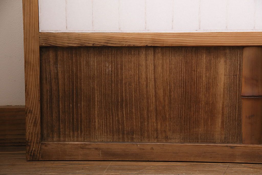 障子戸4枚をリペア&カスタム!障子をプラスチック障子に張り替え。(引き戸、建具)