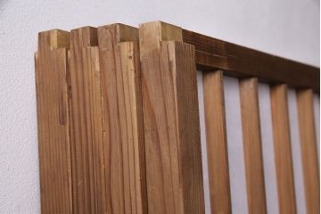 障子戸4枚をリペア&カスタム!障子をプラスチック障子に張り替え。引手を取り付け。(引き戸、建具)