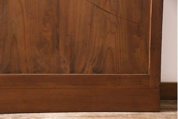 昭和中期の組子帯戸2枚をリペア&カスタム!設置場所に合わせてリサイズ。框の溝加工。現状に近しい色味に着色し仕上げ。(引き戸、建具)