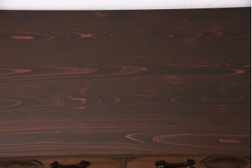 明治大正期の相馬箪笥ローボードをリペア&カスタム!可動部の調整を行い、天板を取り付け。(収納箪笥、時代箪笥、ローチェスト)