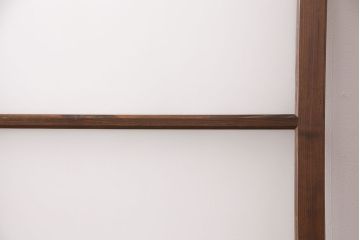 ガラス戸をリペア&カスタム!設置場所に合わせてリサイズ。戸車を取り付け。クリアガラスのみすりガラスへ入れ替え。(引き戸、建具)