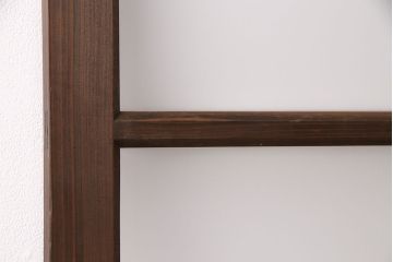 ガラス戸をリペア&カスタム!設置場所に合わせてリサイズ。戸車を取り付け。クリアガラスのみすりガラスへ入れ替え。(引き戸、建具)