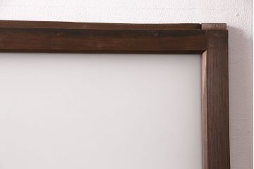 ガラス戸をリペア&カスタム!設置場所に合わせてリサイズ。戸車を取り付け。クリアガラスのみすりガラスへ入れ替え。(引き戸、建具)