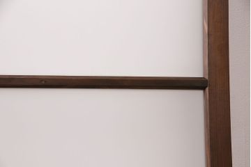 ガラス戸をリペア&カスタム!設置場所に合わせてリサイズ。戸車を取り付け。クリアガラスのみすりガラスへ入れ替え。(引き戸、建具)