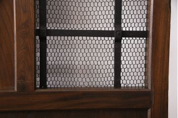明治期の蔵戸をリペア&カスタム!設置場所に合わせてリサイズ。引き手、戸車を取り付け。(玄関戸、引き戸、建具)