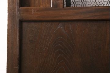 明治期の蔵戸をリペア&カスタム!設置場所に合わせてリサイズ。引き手、戸車を取り付け。(玄関戸、引き戸、建具)