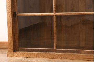 大正期の戸棚をリペア&カスタム!天板を取り付け。現状に近しい色味に着色し仕上げ。(収納棚、飾り棚、キャビネット)