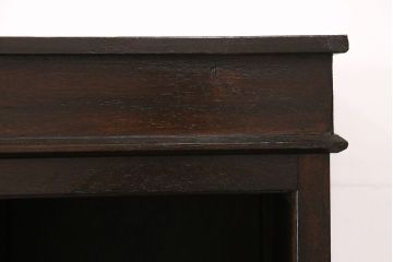 食器棚をリペア&カスタム!既存の棚を撤去し、可動式の棚板を新たに製作。現状に近しい色味に着色し仕上げ。(収納棚、戸棚、キャビネット、カップボード)