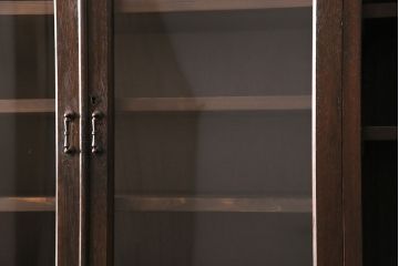 食器棚をリペア&カスタム!既存の棚を撤去し、可動式の棚板を新たに製作。現状に近しい色味に着色し仕上げ。(収納棚、戸棚、キャビネット、カップボード)