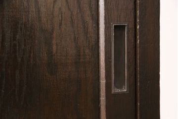 食器棚をリペア&カスタム!既存の棚を撤去し、可動式の棚板を新たに製作。現状に近しい色味に着色し仕上げ。(収納棚、戸棚、キャビネット、カップボード)