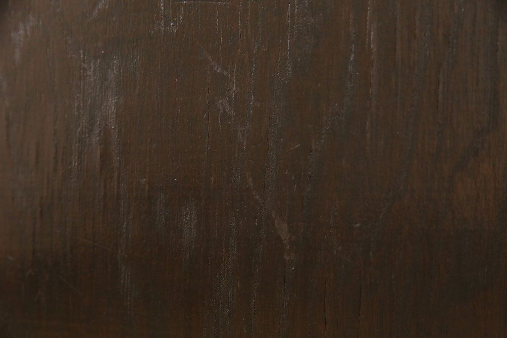 食器棚をリペア&カスタム!既存の棚を撤去し、可動式の棚板を新たに製作。現状に近しい色味に着色し仕上げ。(収納棚、戸棚、キャビネット、カップボード)