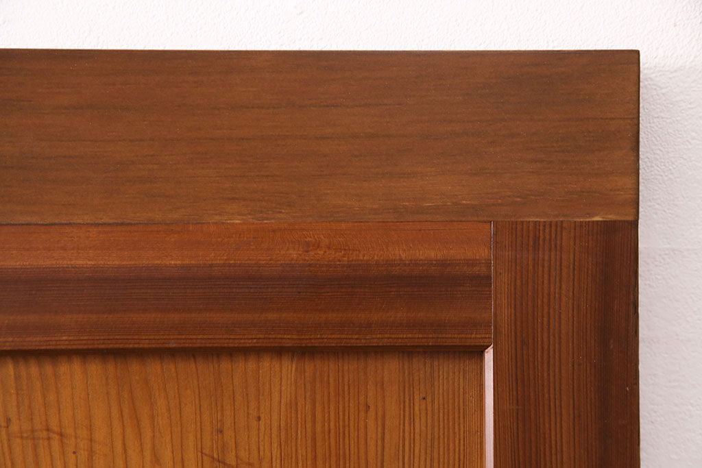 組子入り帯戸2枚をリペア&カスタム!設置場所に合わせてリサイズ。組子部分にクリアガラスを組み入れ。(引き戸、建具)