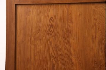 組子入り帯戸2枚をリペア&カスタム!設置場所に合わせてリサイズ。組子部分にクリアガラスを組み入れ。(引き戸、建具)