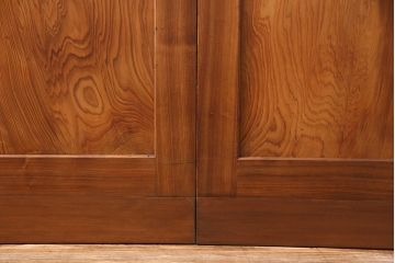 組子入り帯戸2枚をリペア&カスタム!設置場所に合わせてリサイズ。組子部分にクリアガラスを組み入れ。(引き戸、建具)