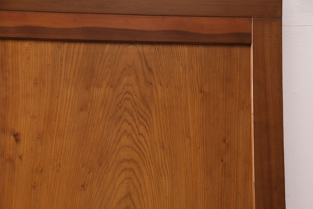 組子入り帯戸2枚をリペア&カスタム!設置場所に合わせてリサイズ。組子部分にクリアガラスを組み入れ。(引き戸、建具)