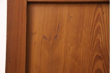 組子入り帯戸2枚をリペア&カスタム!設置場所に合わせてリサイズ。組子部分にクリアガラスを組み入れ。(引き戸、建具)