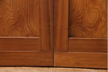 組子入り帯戸2枚をリペア&カスタム!設置場所に合わせてリサイズ。組子部分にクリアガラスを組み入れ。(引き戸、建具)