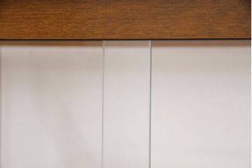 特大ガラスケースをリペア&カスタム!可動部の調整を行い、ガラス棚板を新たに製作。(ショーケース、陳列棚)