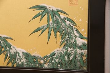 大正昭和初期の衝立の見た目を変えずに綺麗にリペア!木部のクリーニング、研磨。(パーテーション、つい立て)