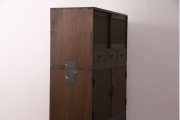 国産の桐箪笥をリペア&カスタム!高品質リペアを施し、当店商品を参考に着色し仕上げ。(衣装箪笥、和タンス、着物箪笥、桐たんす)