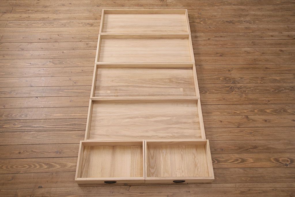 国産の桐箪笥をリペア&カスタム!高品質リペアを施し、当店商品を参考に着色し仕上げ。(衣装箪笥、和タンス、着物箪笥、桐たんす)