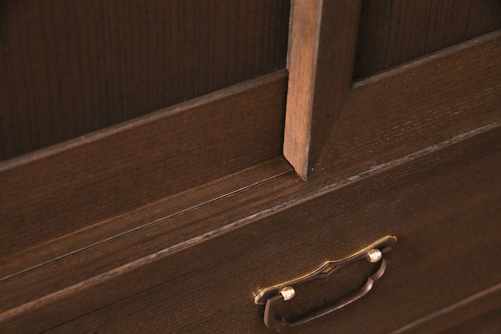 国産の桐箪笥をリペア&カスタム!高品質リペアを施し、当店商品を参考に着色し仕上げ。(衣装箪笥、和タンス、着物箪笥、桐たんす)