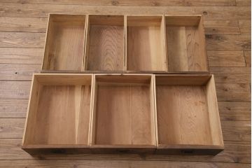 明治大正期の箪笥サイドボードの見た目を変えずに綺麗にリペア!高品質リペアを施し、欠損した金具を取り付け。(収納棚、戸棚、時代箪笥)