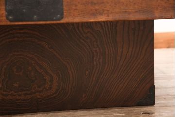 木製火鉢をリペア&カスタム!高品質リペアを施し、炉縁を新たに製作。(囲炉裏)