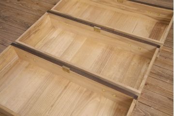 総桐箪笥をリペア&カスタム!房を取り付け、茶色で着色し仕上げ。(和タンス、収納箪笥、衣装箪笥、着物箪笥、桐たんす)