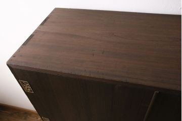 総桐箪笥をリペア&カスタム!房を取り付け、茶色で着色し仕上げ。(和タンス、収納箪笥、衣装箪笥、着物箪笥、桐たんす)