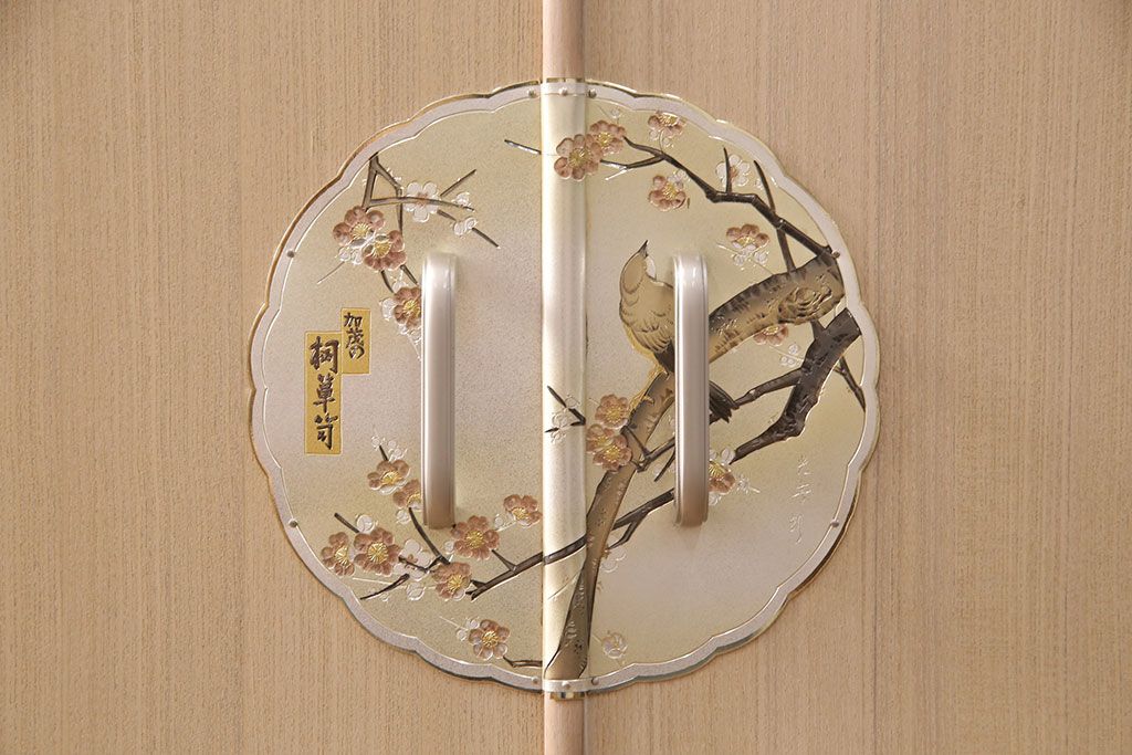 加茂総桐箪笥の見た目を変えずに綺麗にリペア!高品質リペアを施し、木地色仕上げ。(総桐たんす、衣装箪笥、着物箪笥、和タンス)